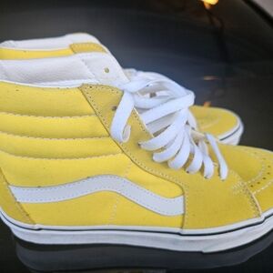 Yellow Hightop Vans